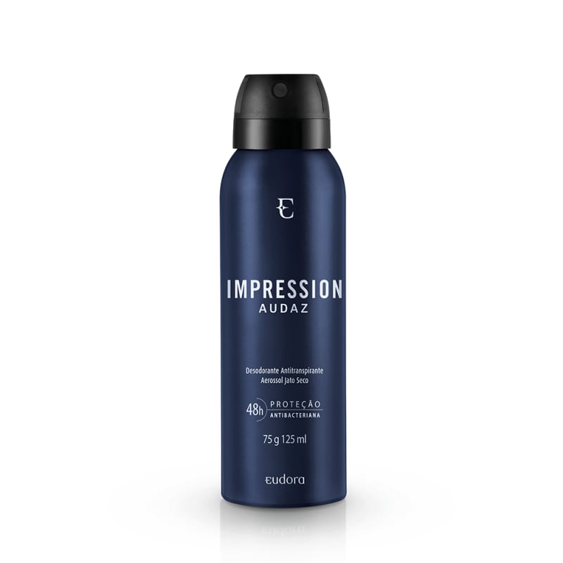 Kit Impression Audaz Eau de Parfum + Desodorante Antitranspirante Aerossol + Mochila Masculina