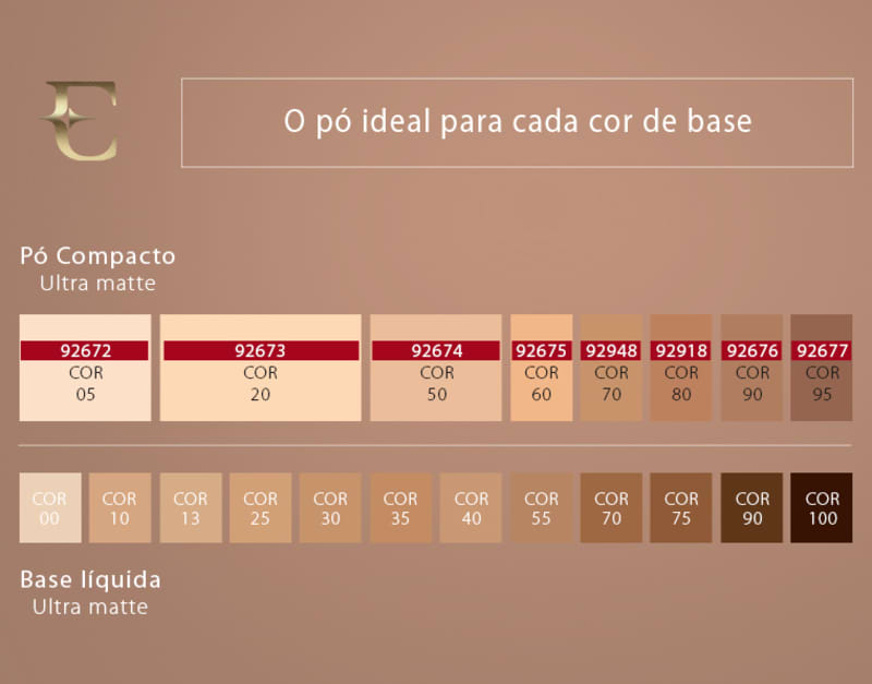 Base Líquida Soul Ultra Matte Cor 25 25ml