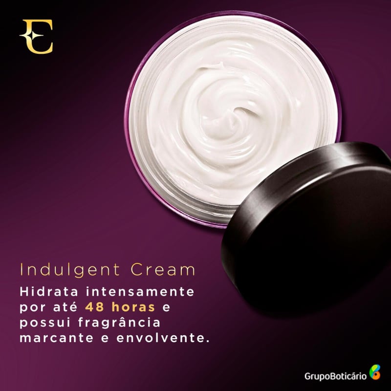 Eudora Indulgent Cream - Hidratante Desodorante Corporal 250g