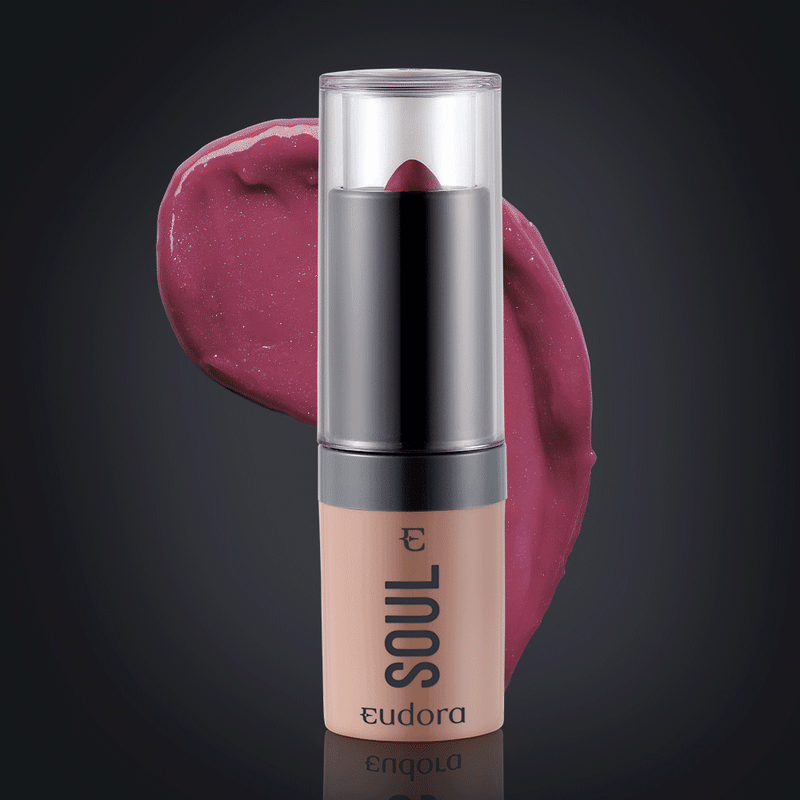 Batom Balm Soul Kiss Me Morango Verão 3,4g