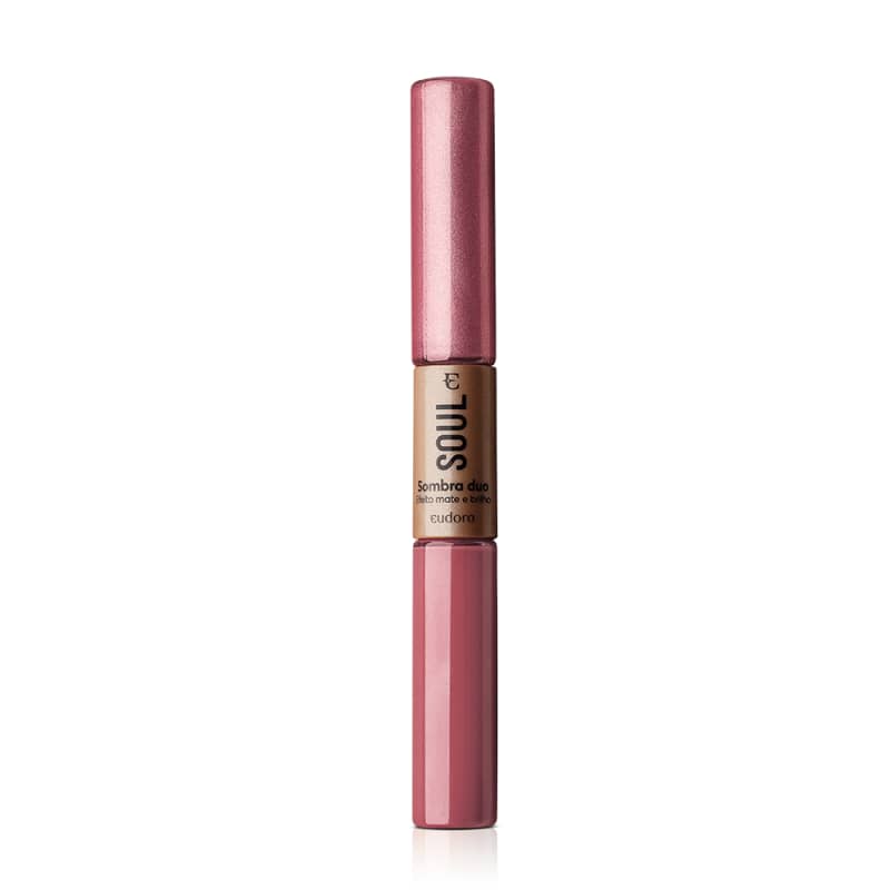 Sombra Para Os Olhos Soul Duo Rosa 4ml