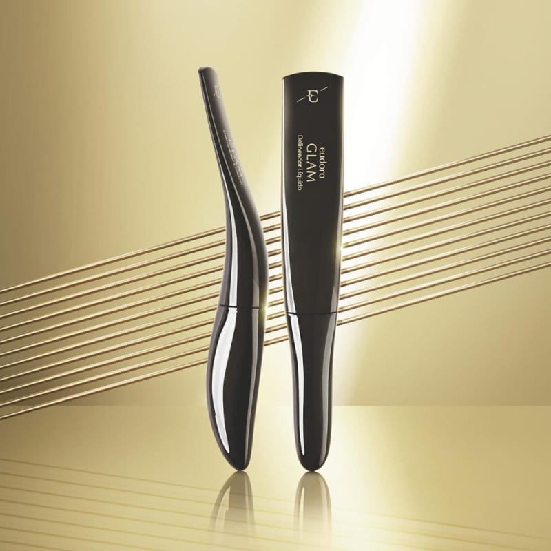 Delineador Glam Ergonômico Líquido 3ml
