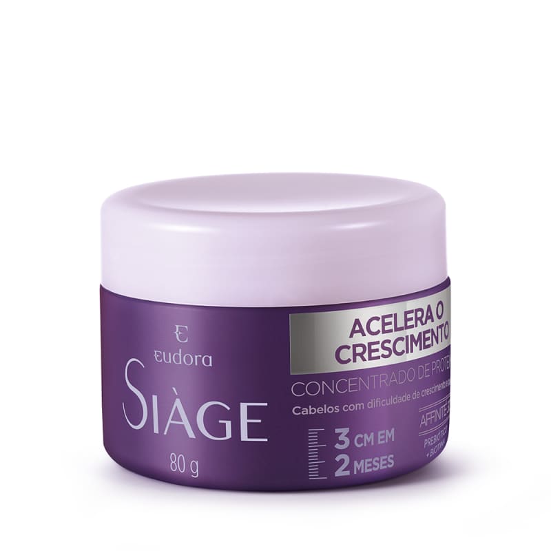 Creme Concentrado Siàge Acelera O Crescimento 80 g