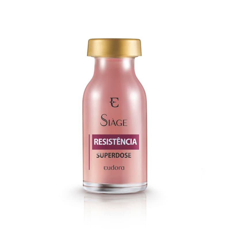 Ampola Capilar Siàge Superdose Resistência Regeneração Pós Química 15ml
