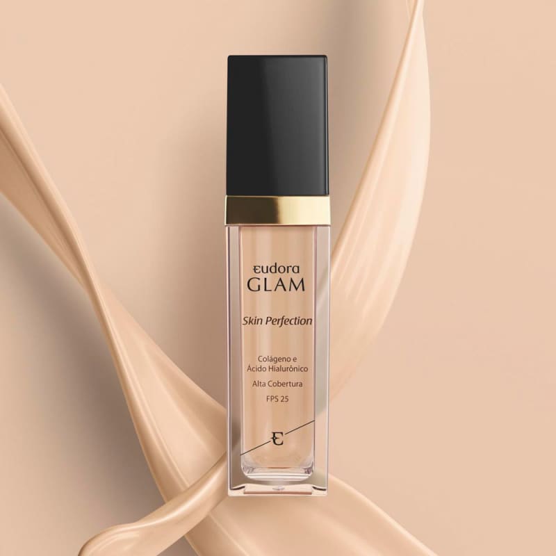 Base Líquida Glam Skin Perfection Cor 80 30ml
