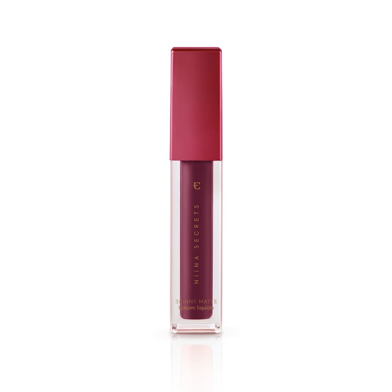 Batom Líquido Niina Secrets Skinny Matte Vinho Jasmin 4ml