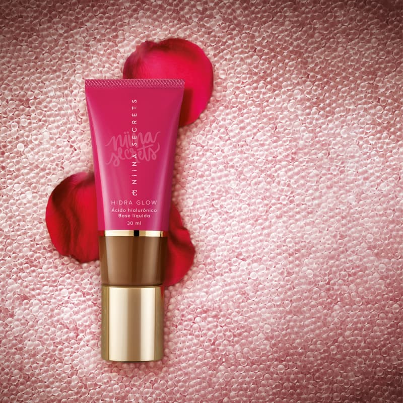 Base Líquida Niina Secrets Hidra Glow Cor 45 30ml