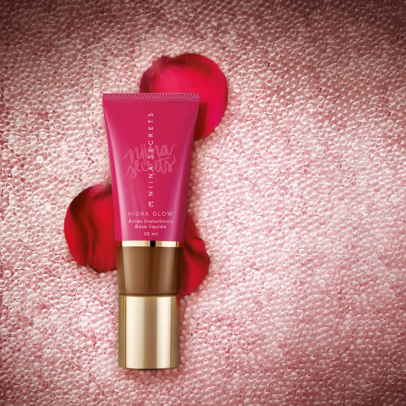 Base Líquida Niina Secrets Hidra Glow Cor 75 30ml