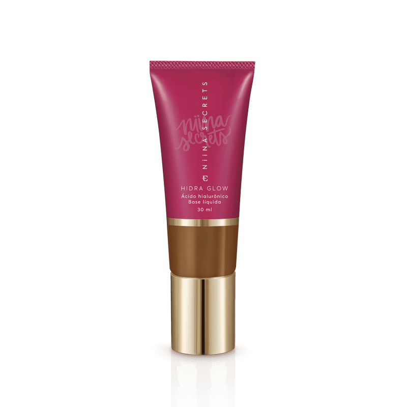 Eudora Niina Secrets Hidra Glow Cor 80 - Base Líquida 30ml Menor preço em Eudora Niina Secrets Hidra Glow Cor 80 - Base Líquida 30ml