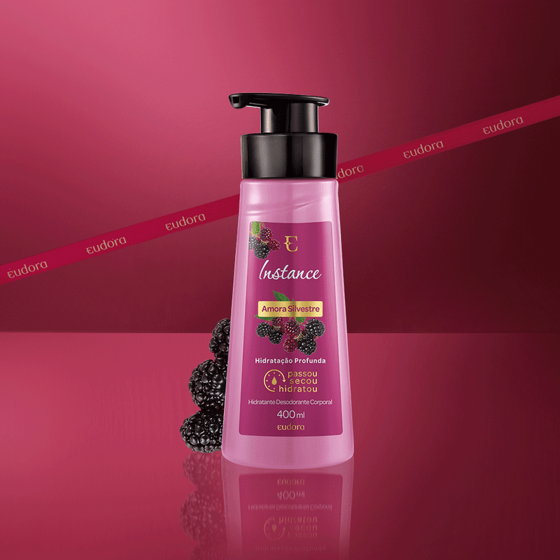 Eudora Instance Amora Silvestre - Loção Hidratante Corporal 400ml