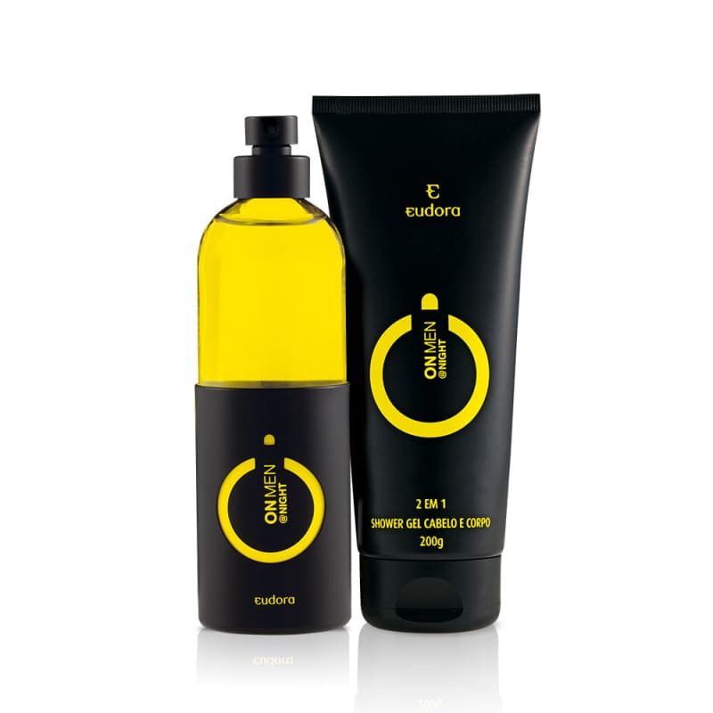 Kit On Men Night Colônia Desodorante + Shower Gel