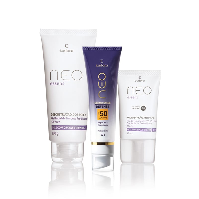 Kit Rotina Skincare Básica - Pele Oleosa