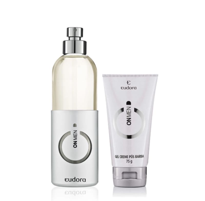 Kit On Men Colônia Desodorante + Gel Creme Pós-barba