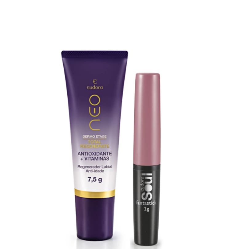 Kit Regenerador Labial + Fantastick Nude Arraso