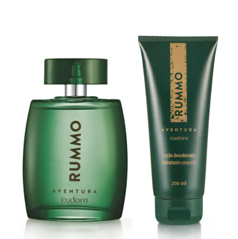 Kit Rummo Aventura Colônia Desodorante + Hidratante Desodorante