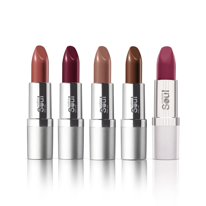 Kit Completo Batom Soul Kiss Me