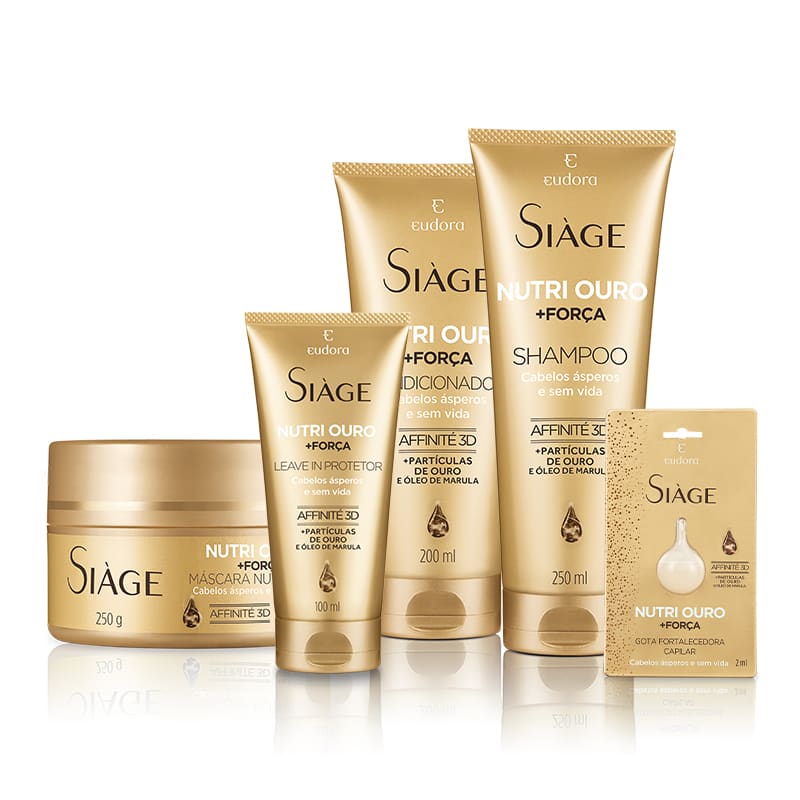 Kit Siàge Nutri Ouro Completo