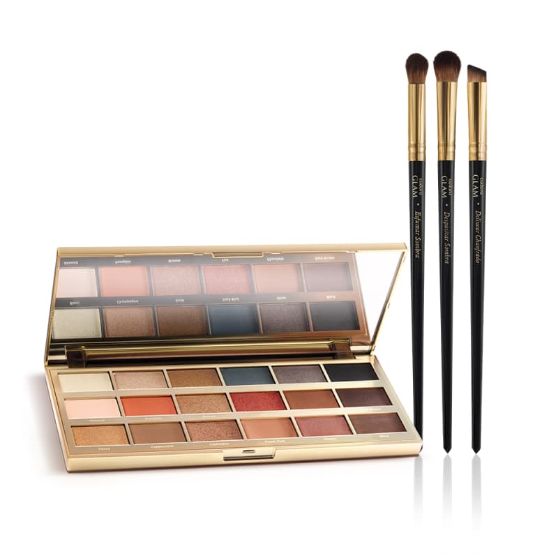 Kit Palette Le Blanc + Pincéis Completo