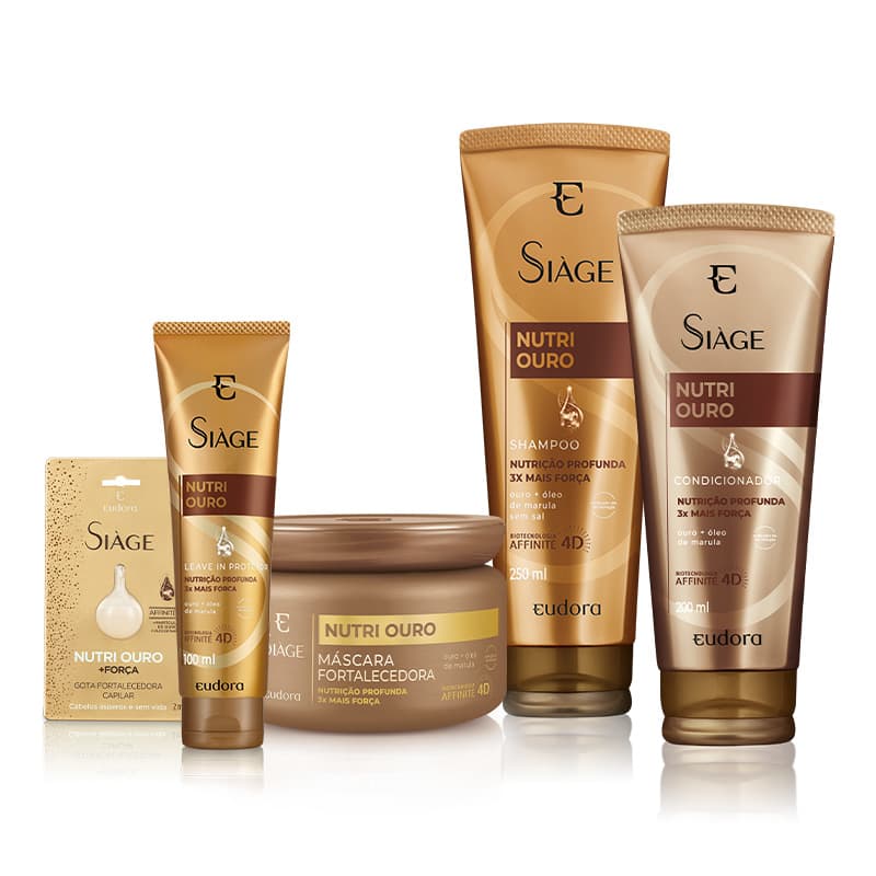 Kit Siàge Nutri Ouro Completo