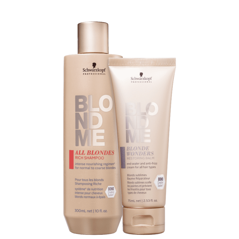 Kit Schwarzkopf Professional BlondMe Mega (2 Produtos)