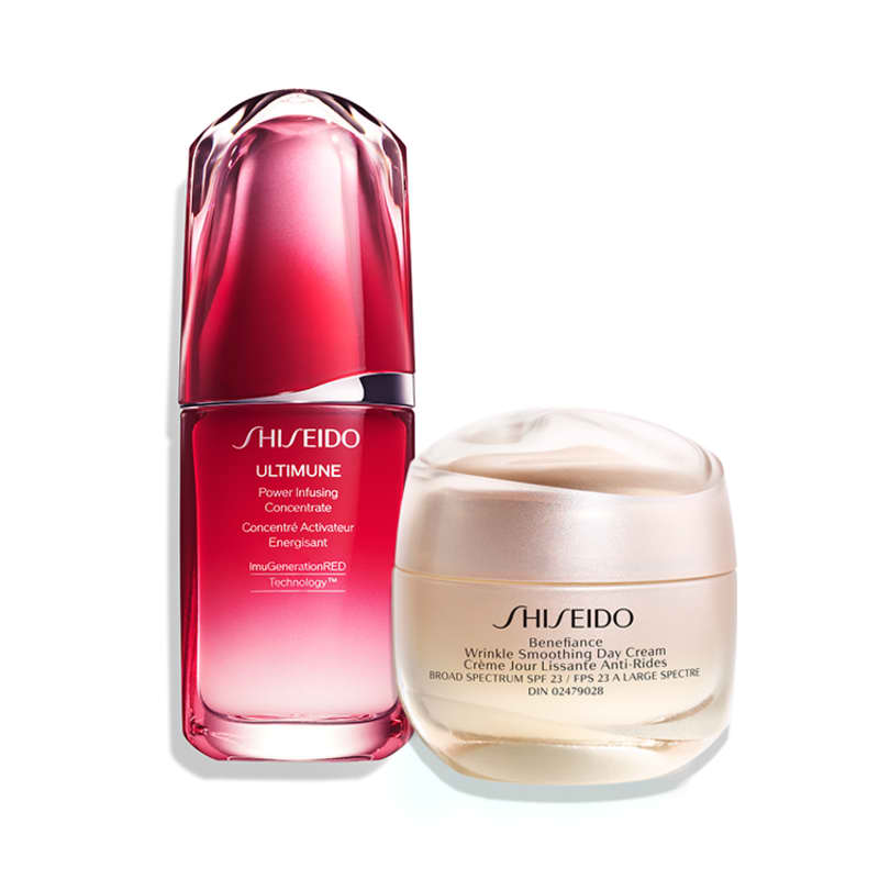 Kit Ultimune Power Infusing Concentrate 50ml e Benefiance Wrinkle Smoothing Day Scream SPF23