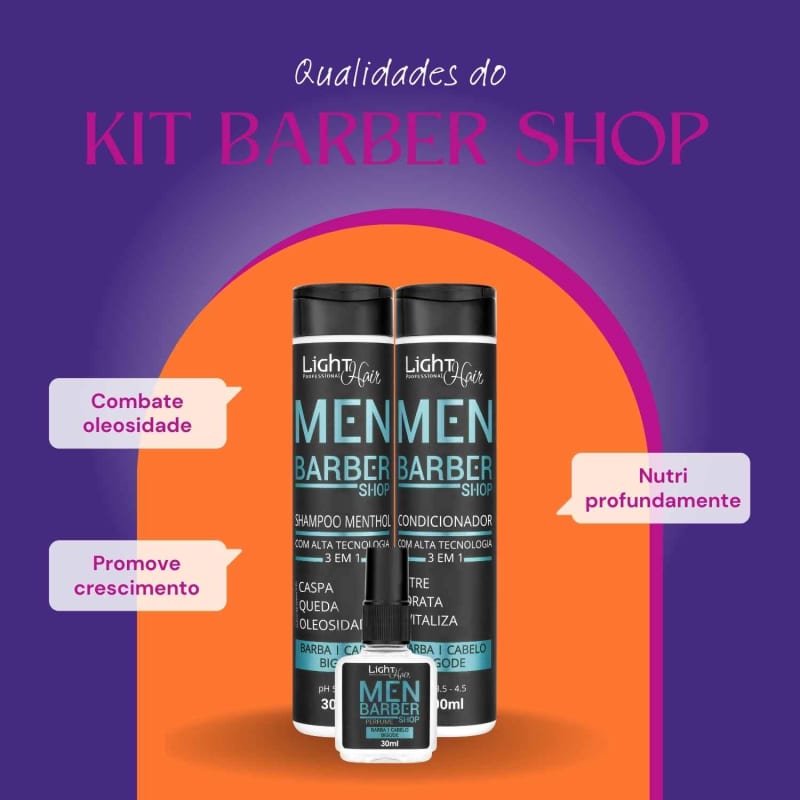 Kit Barber Shop Men 300 ml