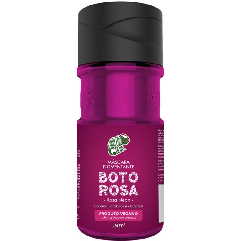 Kamaleão Color Boto Rosa - Máscara Pigmentante 150ml Menor preço em Kamaleão Color Boto Rosa - Máscara Pigmentante 150ml