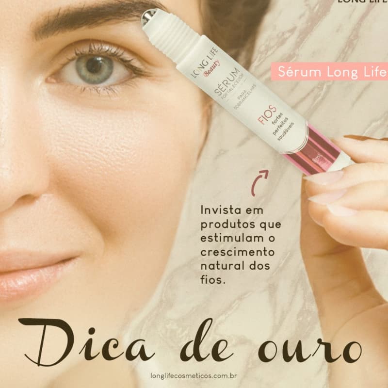 Sérum Fortalecedor para Crescer Sobrancelhas e Barbas 8 ml