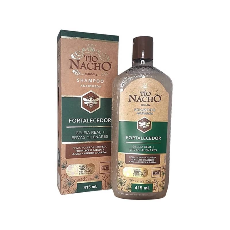 Tío Nacho Fortalecedor - Shampoo Antiqueda 415ml Menor preço em Tío Nacho Fortalecedor - Shampoo Antiqueda 415ml