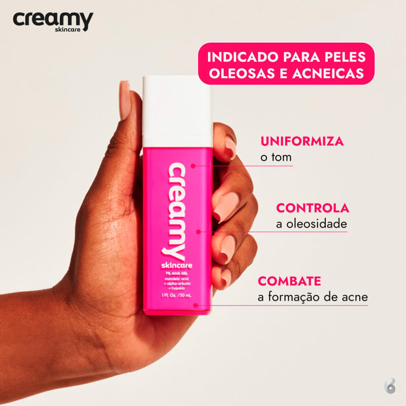Gel Creamy Ácido Mandélico Beleza na Web