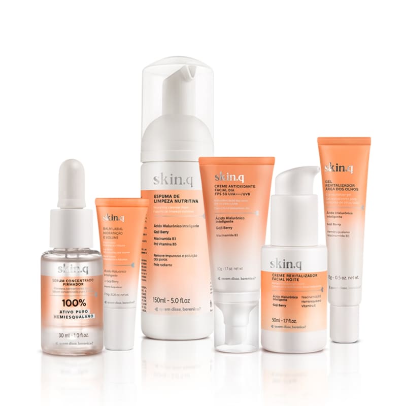 Kit Skin.q Cuidados Completo - Sérum Hemiesqualano