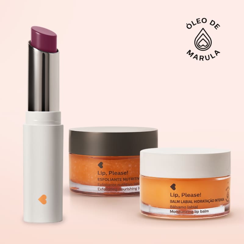 Kit Lip, Please! Nutrição e Hidratação com Nutrivinhe
