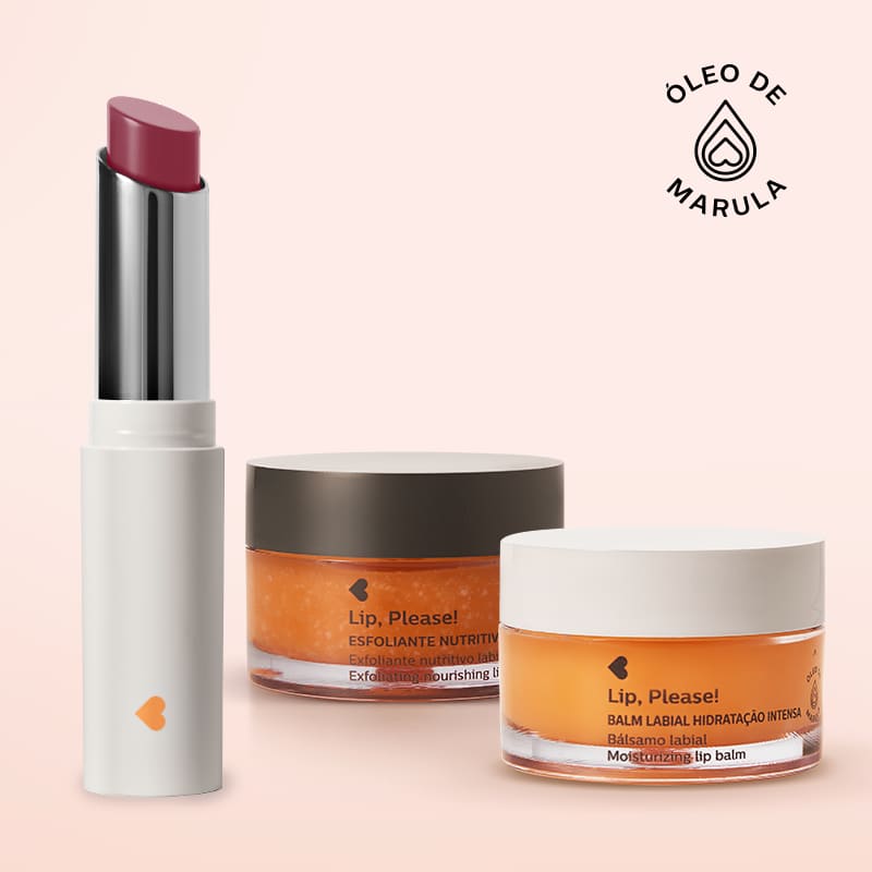 Kit Lip, Please! Hidratação com Nutrivinhe
