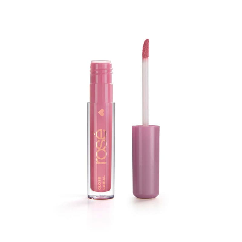 Kit Glow: Paleta de Sombras Rosé Gold + Blush Iluminador Rose + Gloss Labial Hialurônico Avelã Iluminado