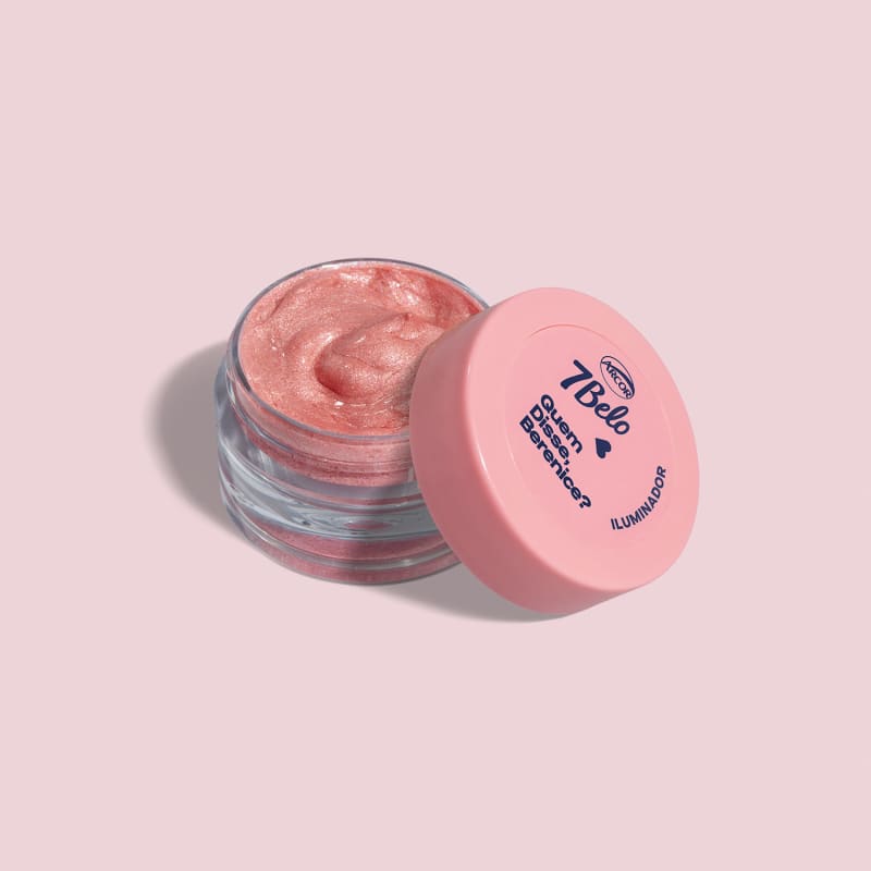 Iluminador Cremoso Rosé Açucarado QDB 7Belo 5g