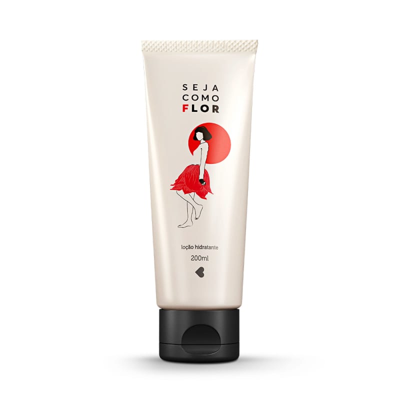 Seja Como Flor Desodorante Loção Hidratante Corporal 200ml