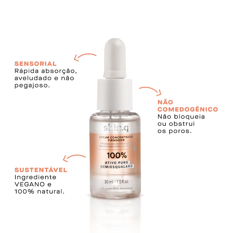 Skin.q Sérum Concentrado Firmador Hemiesqualano 30ml