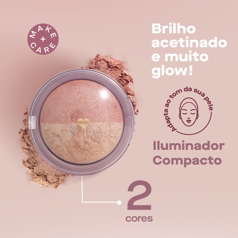 Blush Iluminador Rose by Rafa Kalimann 6,5g