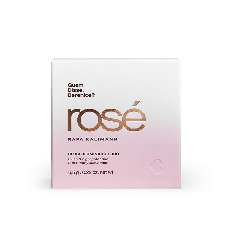 Blush Iluminador Rose by Rafa Kalimann 6,5g