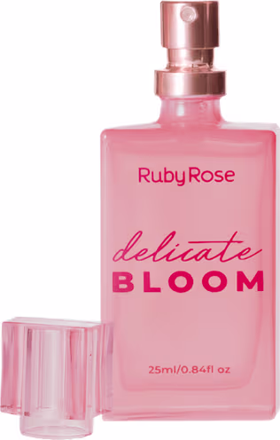 Desodorante Colônia Delicate Bloom 25ml, da marca  Ruby Rose