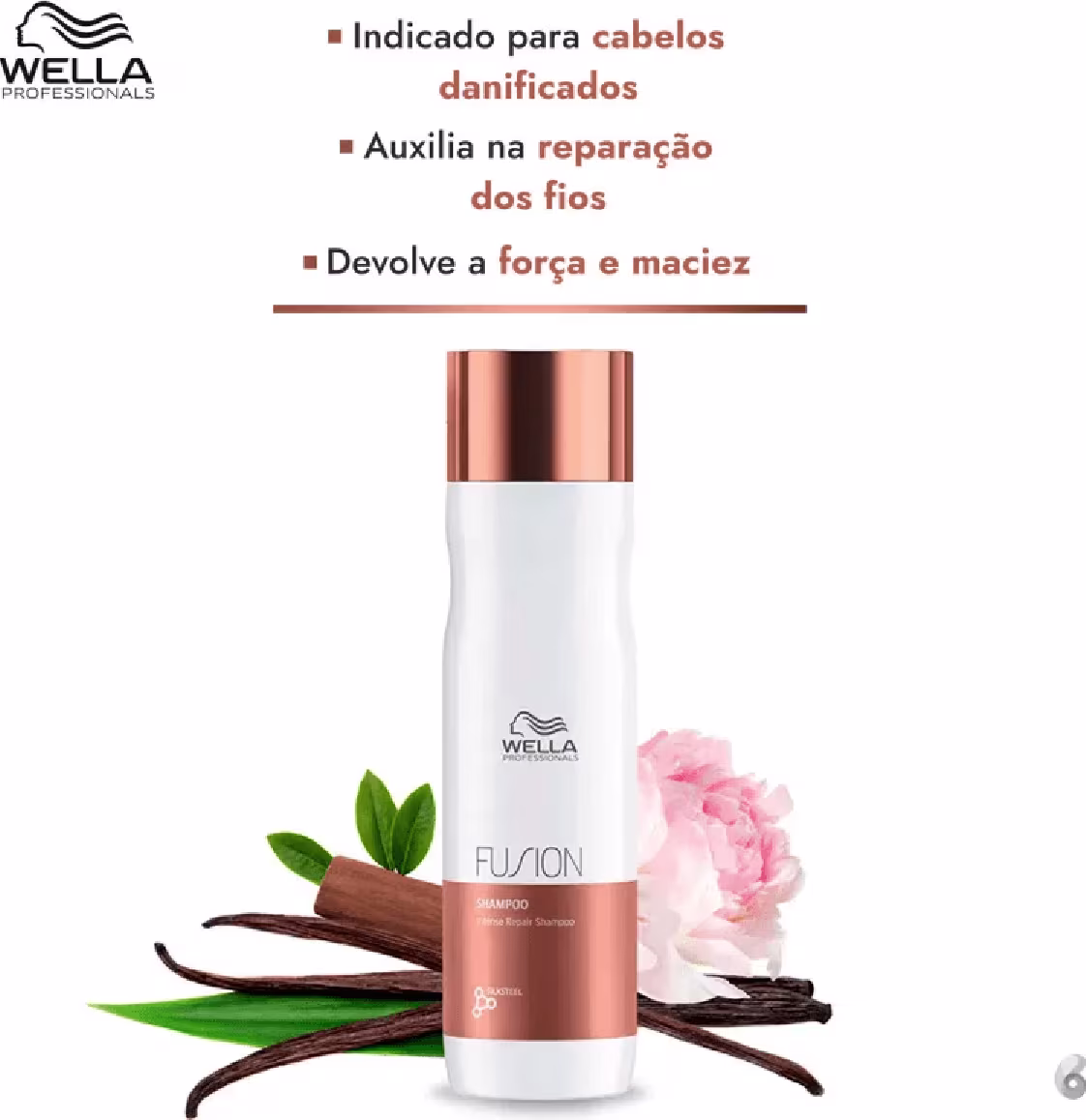 Kit Wella Professionals Fusion Double Shampoo, 2 unidades.