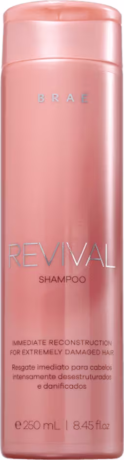 Kit Braé Revival Shine Oil Tripla Ação, 3 produtos.