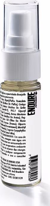 Spray Íntimo Masculino Slide Cosméticos Endure Peppermint, 15ml.