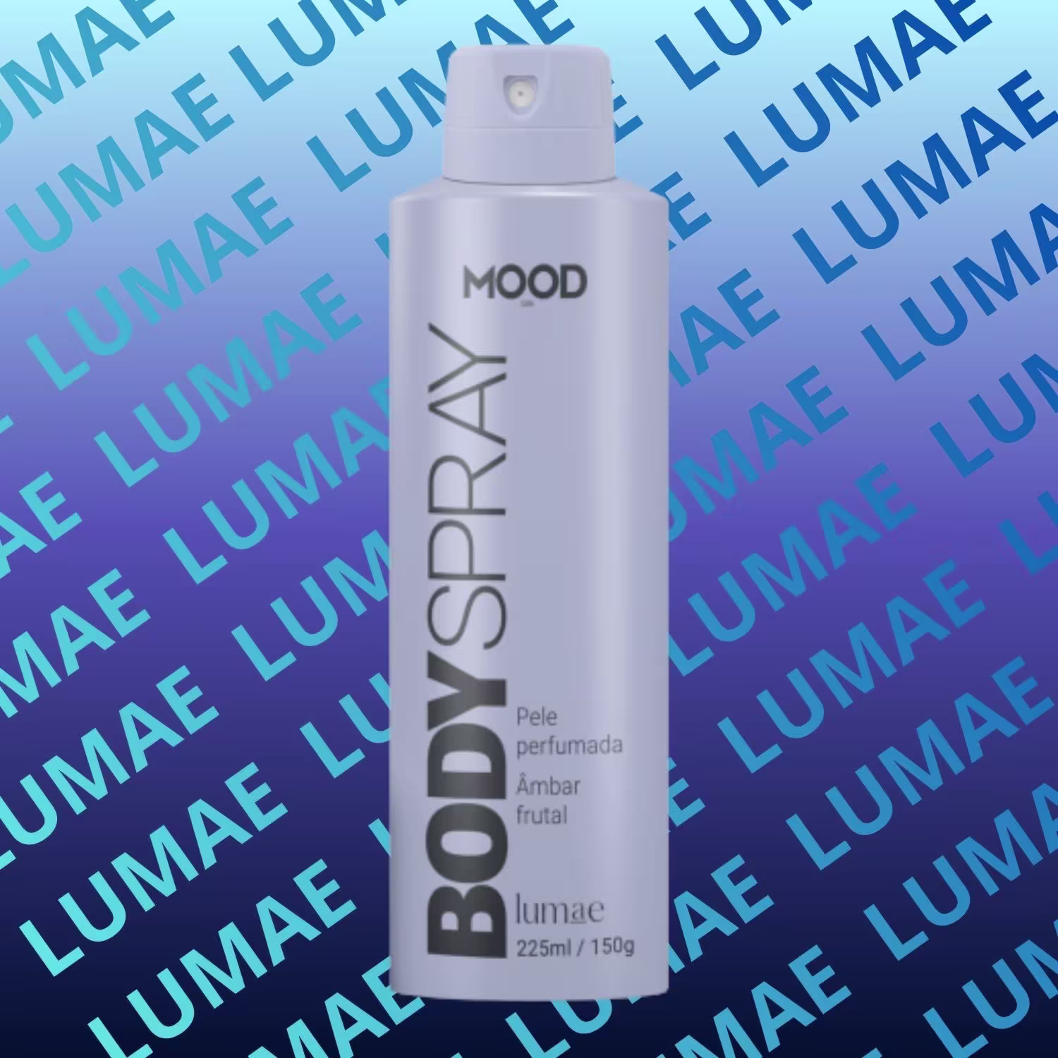 Body Spray Aeroflex MyHealth Mood Lumae Âmbar Frutal, 225ml.