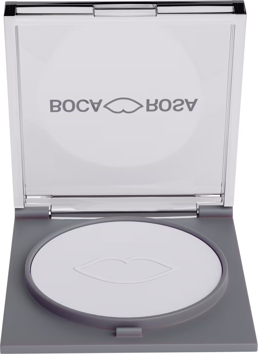 A imagem mostra o pó translucido da marca Boca Rosa, na cor Cocada.