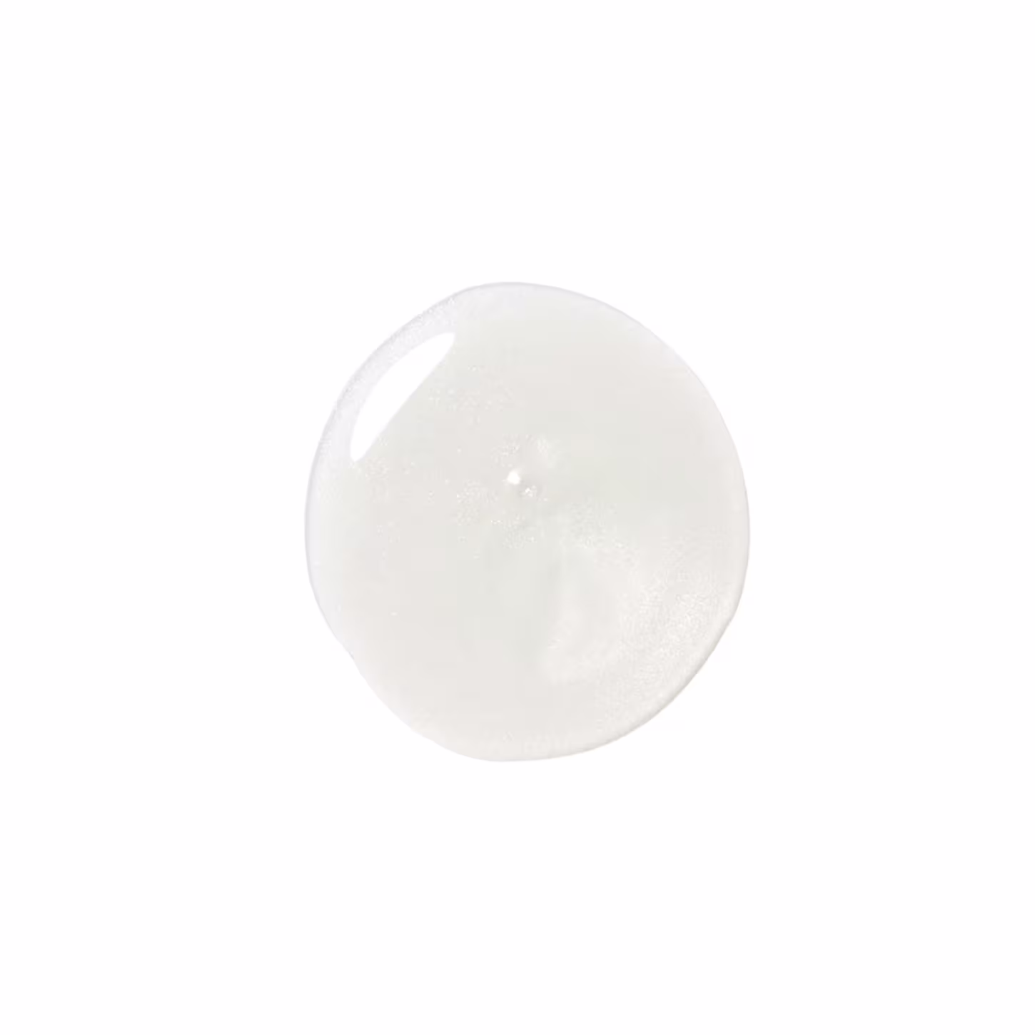 A imagem traz um pequeno disco com superfície circular uniforme e brilhante, mostrando a textura do produto.
