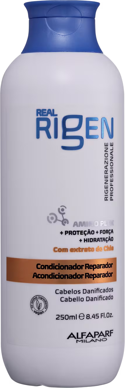 Condicionador Reparador Alfaparf Milano Real Rigen 250ml.