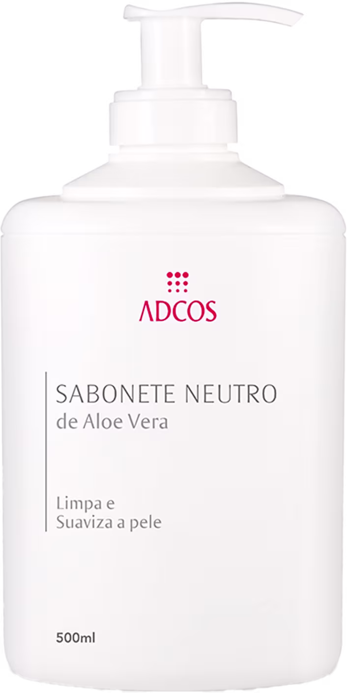Sabonete Neutro Adcos de Aloe Vera 500ml