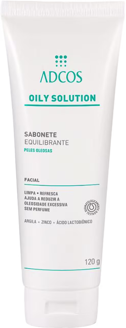 Sabonete Facial Adcos Oily Solution Equilibrante