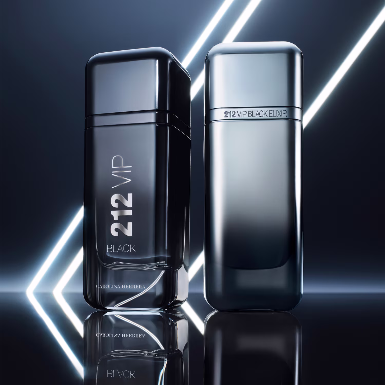 Perfume Masculino 212 VIP Black Elixir Carolina Herrera Eau de Parfum.